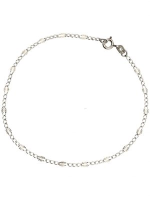 Armband Panzerkette mit Zwischenteilen, Silber 925 Smart Jewel Silber