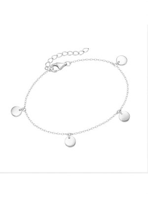 Armband mit runden Plättchen, Silber 925 Smart Jewel Silber