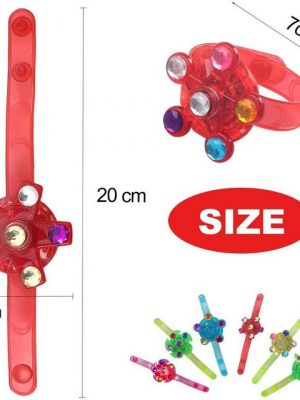 BEARSU Uhrenarmband "12 Pcs LED Leuchtspielzeug Partyartikel Set für Kinder,LED Blinkleucht Leuchten Armbänder,Kinder LED Flash Light Armband,für Weihnachten, Feiern Neujahrsparty, Geburtstag, Party, Hallowen."