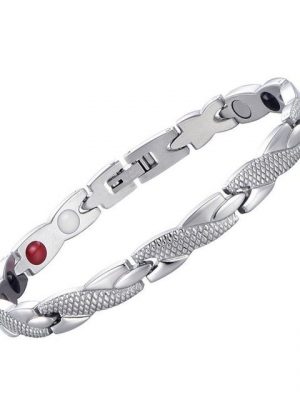 BOTRIBAS Charm-Armband "1 Paar Armband, Herrenarmband, Damen Armschmuck, 21 cm, Silber, Ein Geschenk für Paare, Brüder, Freunde", 21cm Länge