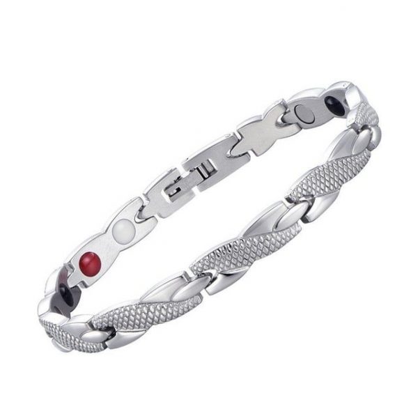 BOTRIBAS Charm-Armband "1 Paar Armband, Herrenarmband, Damen Armschmuck, 21 cm, Silber, Ein Geschenk für Paare, Brüder, Freunde", 21cm Länge