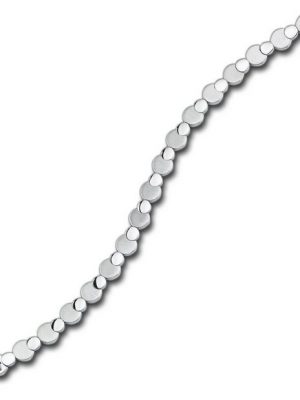Balia Silberarmband "D2BAA0006SP Balia Armband für Damen mattiert" (Armband, Armband), Echtgold Armband (Punkte) ca. 19cm, Silber 925