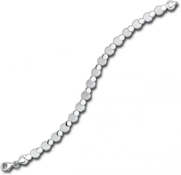 Balia Silberarmband "D2BAA0006SP Balia Armband für Damen mattiert" (Armband, Armband), Echtgold Armband (Punkte) ca. 19cm, Silber 925
