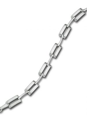 Balia Silberarmband "D2BAA0007SP Balia Armband für Damen mattiert glanz" (Armband, Armband), Echtgold Armband (Kette) ca. 18,8cm, Silber 925