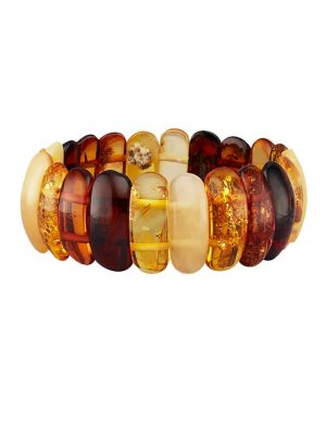 Bernstein-Armband elastisch Multicolor 1