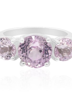 Brasilianischer Kunzit-Goldring
