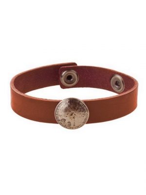 Brigitte von Boch Armband "Miraver Lederarmband Braun"