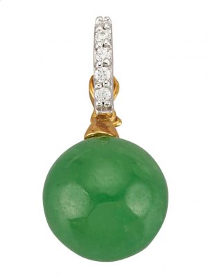 Clip-Anhänger in Silber 925, vergoldet Bicolor