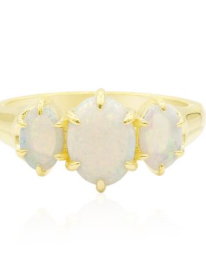 Coober Pedy-Opal-Goldring (Mark Tremonti)