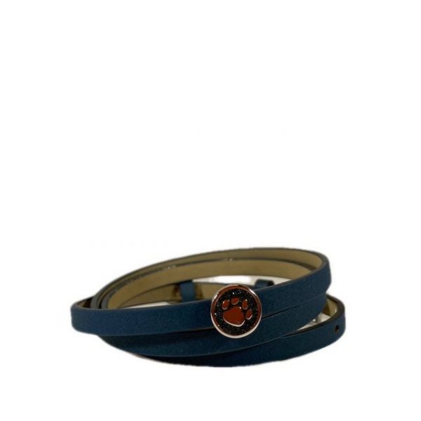DUR Armband "DUR Schmuck: Armband, Lederarmband grau mit Lavasandelement A1653"