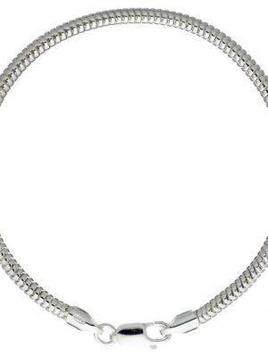 DUR Armband "DUR Schmuck: Armband "Schlange" dick 3 mm 925er Silber A1134"