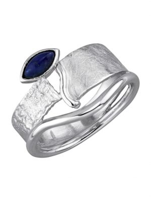 Damenring mit Lapislazuli Ursula Christ Silber