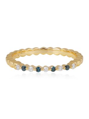 Diamant-Silberring