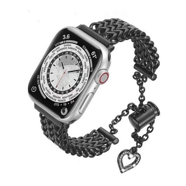 Diida Smartwatch-Armband "Watch Band, Armband, Band für Apple Watch,", Für iwatch 1-8 Serie, 42/44/45MM, Silber, Schwarz, Gold, Roségold