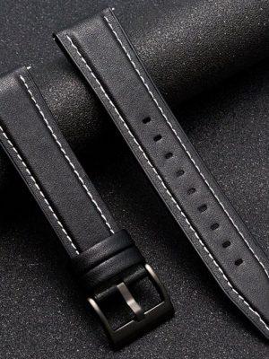 ELEKIN Smartwatch-Armband "Armband 22mm Lederarmband Ersatzarmband für Huawei GT 2 46mm/GT 2e"