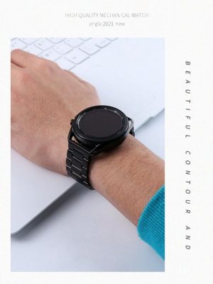 ELEKIN Smartwatch-Armband "Armband Kompatible für Huawei Watch GT2 Armband 46mm"