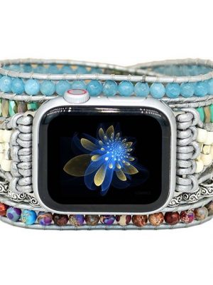 ELEKIN Smartwatch-Armband "Uhrengürtel,Armbänder für Apple Watch Armbänder blau,38-41mm,42-45mm"