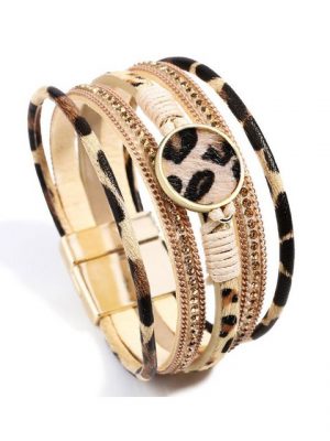 ELIAUK Armband "Leopard Armband, Vintage Yoga Armband, Frauen"