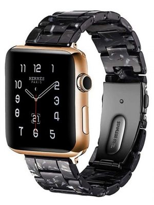 ELIAUK Smartwatch-Armband "Armband Kompatibel mit Apple Watch Armband 42mm/44mm Series 5/4/3/2/1, Slim Resin Wrist Band Ersatz Uhrenarmband Zubehör"