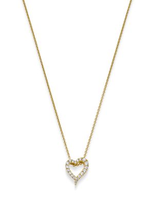 ELLA Juwelen Halskette - V186-C 585 Gold, Zirkonia gold