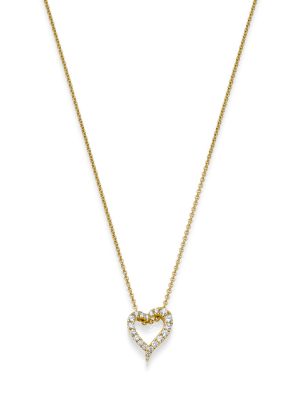 ELLA Juwelen Halskette - V186-C 585 Gold, Zirkonia gold