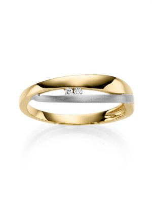 ELLA Juwelen Ring - 50 585 Gold, Zirkonia gold