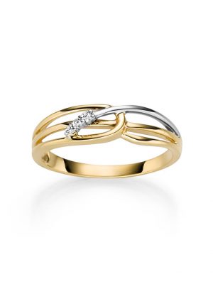 ELLA Juwelen Ring - 52 585 Gold, Diamant gold
