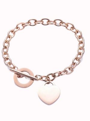 ENGELSINN Armband "Heart Circle Rose" (1-tlg)