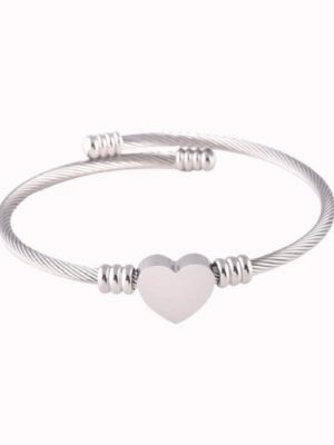 ENGELSINN Armband "Heart Silber" (1-tlg)