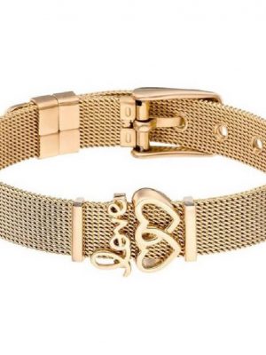 ENGELSINN Armband "Mesharmband Love Gold" (1-tlg)