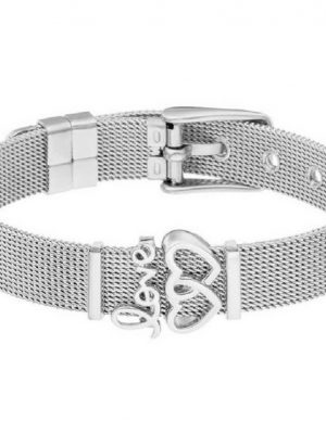 ENGELSINN Armband "Mesharmband Love Silber" (1-tlg)