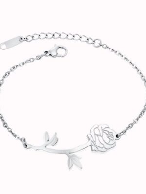ENGELSINN Armband "Rose Flower Silber" (1-tlg)