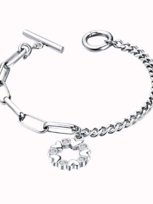 ENGELSINN Armband "Shiny Heart Silver" (1-tlg)