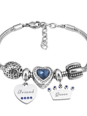 ENGELSINN Armreif "Charm Armband Blue Queen" (1-tlg)