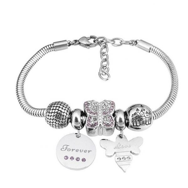 ENGELSINN Armreif "Charm Armband Forever Love" (1-tlg)
