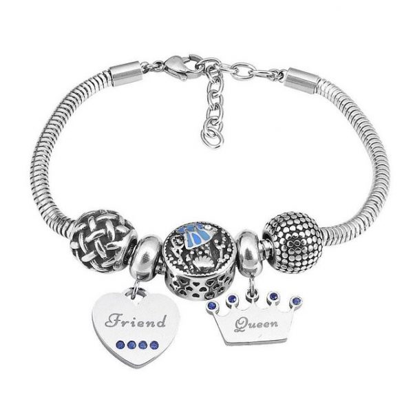 ENGELSINN Armreif "Charm Armband Friend and Queen" (1-tlg)