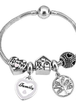 ENGELSINN Armreif "Charm Armband Love Family" (1-tlg)