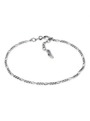 Elli Gliederarmband "Armband Figaro Panzer Basic 925er Silber"