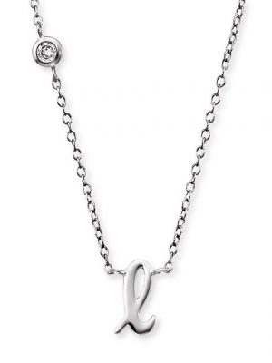 Engelsrufer Kette mit Anhänger "Engelsrufer Anhänger mit Kette ERN-INITIAL-L Buchs"