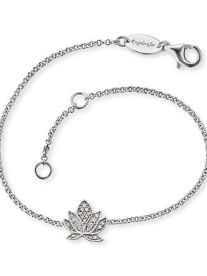 Engelsrufer Perlenarmband "Engelsrufer Armband Damen ERB-LILLOTUS-ZI Silber Lotus"