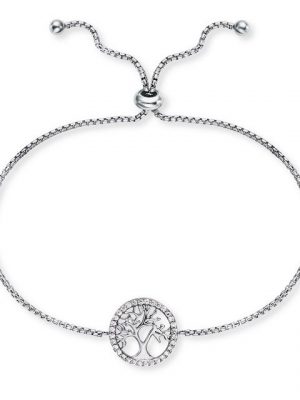 Engelsrufer Perlenarmband "Engelsrufer Armband ERB-LILTREE-ZI Lebensbaum Silber"