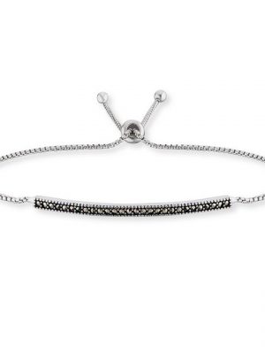 Engelsrufer Perlenarmband "Engelsrufer Damen-Armband ERB-LILSTELLA-MA Silber mit Markasit"