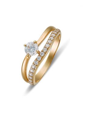 FAVS Damenring 88648188 375er Gelbgold