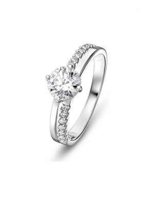 FAVS Damenring 88648374 375er Weißgold
