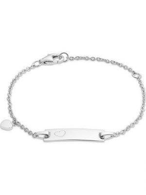 FAVS Silberarmband "FAVS Unisex-I.D.-Armband I.D.-ARMBAND 925er Silber"