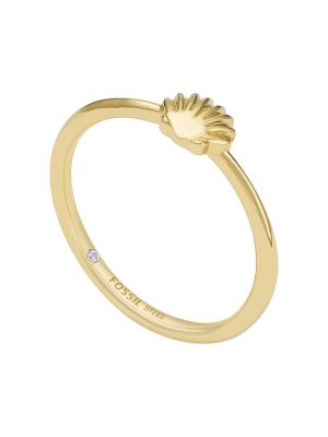 Fossil Damenring Georgia JF04064710 Edelstahl