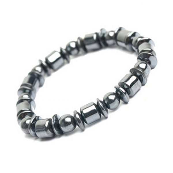 GLiving Armband "Armband für Männer und Frauen, schwarz, Einstellbares Armband"