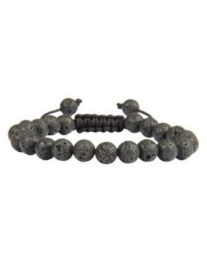 GOOD.designs Armband "Lava Natursteinarmband", Naturstein