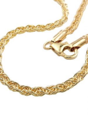 Gallay Armband "Armband 3mm Fantasie 9Kt GOLD 19cm"