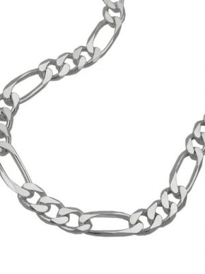 Gallay Armband "Armband 4,8mm Figarokette flach Silber 925 21cm"